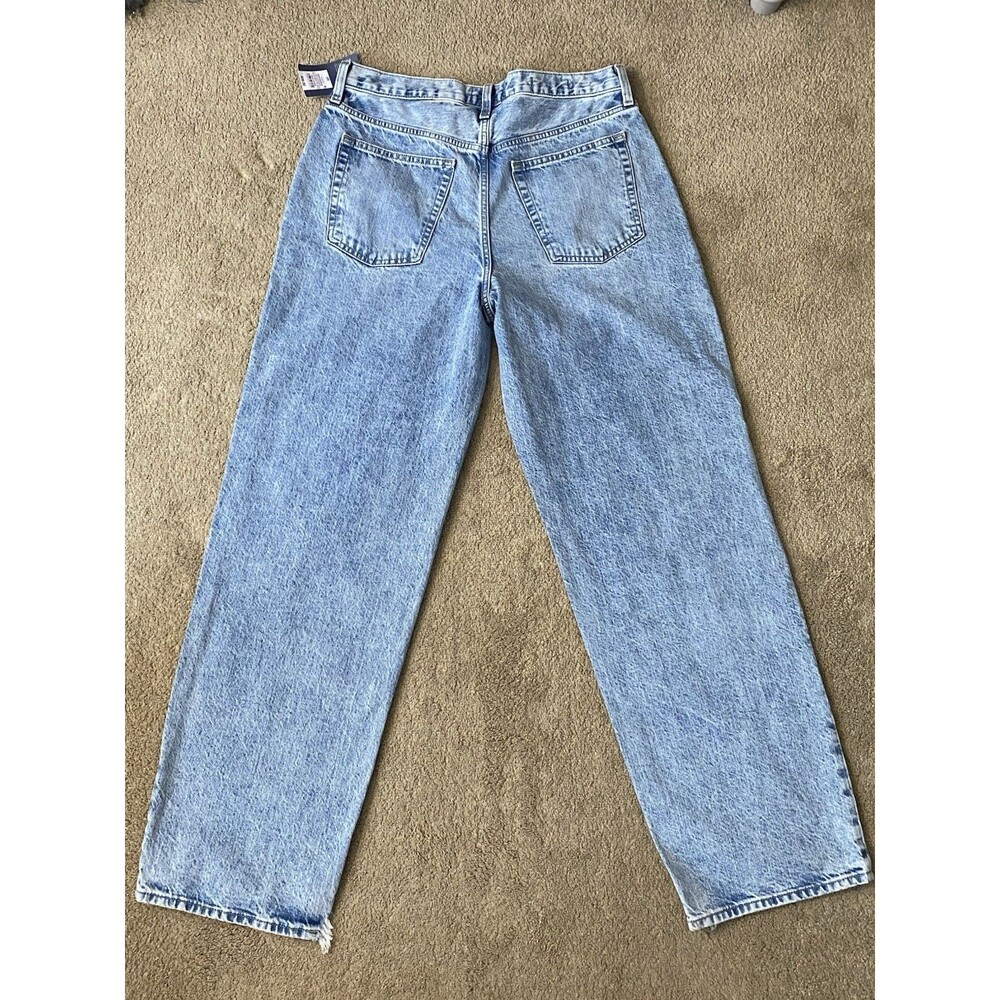 Universal Thread 90s Baggy Mid Rise Patchwork Jeans Women’s Size 8 - Picture 15 of 16